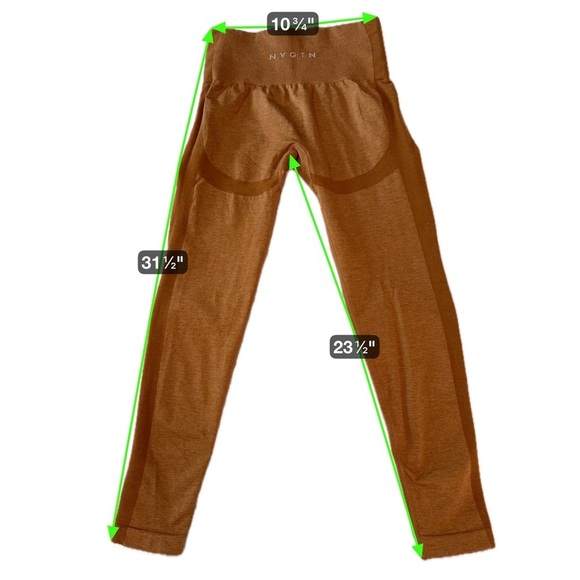 2-Piece Active Leggings Bundle Old Navy XS Olive + NVGTN Seamless Leggings S - Picture 11 of 15